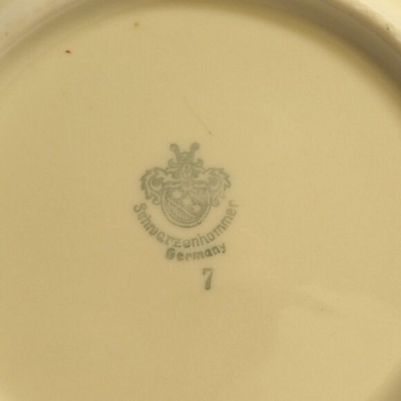 Vintage Floral Tea Cup and Saucer Schruarzenhammer Germany - Picture 4 of 9